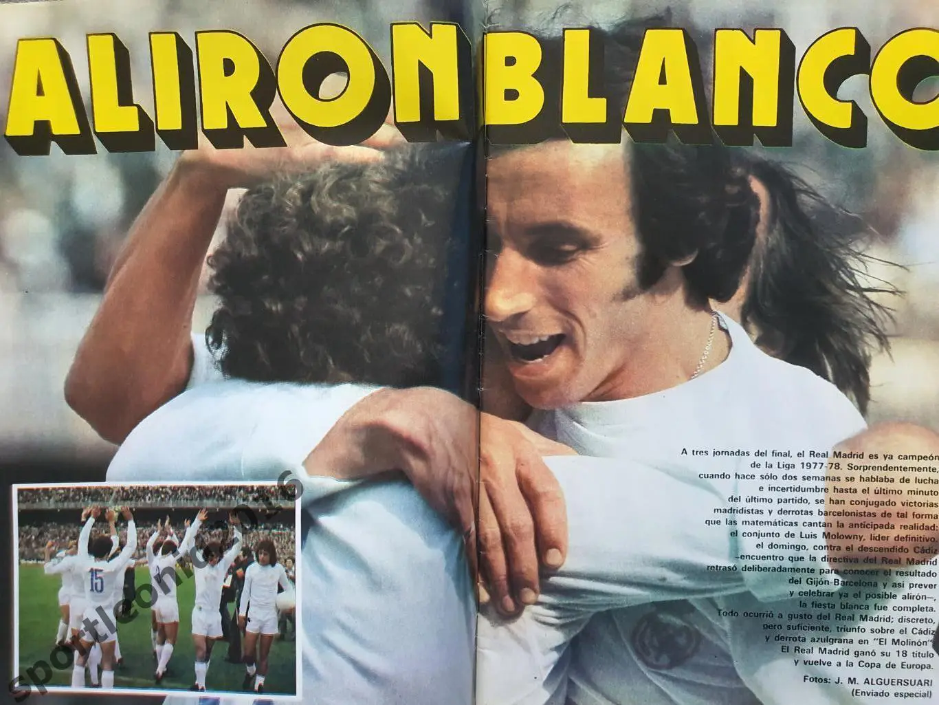 DON BALON 1978. Атлетик Бильбао представлениие. Редкий выпуск. 1