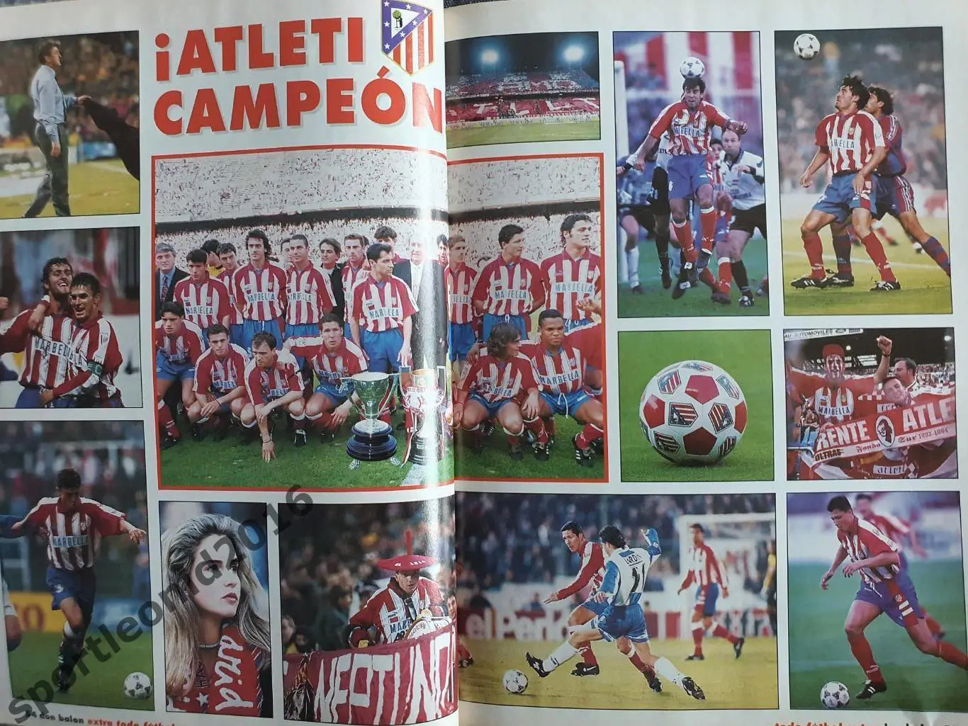 DON BALON La Liga-95/96 Представление всех клубов . Постеры и отдельные фото .2