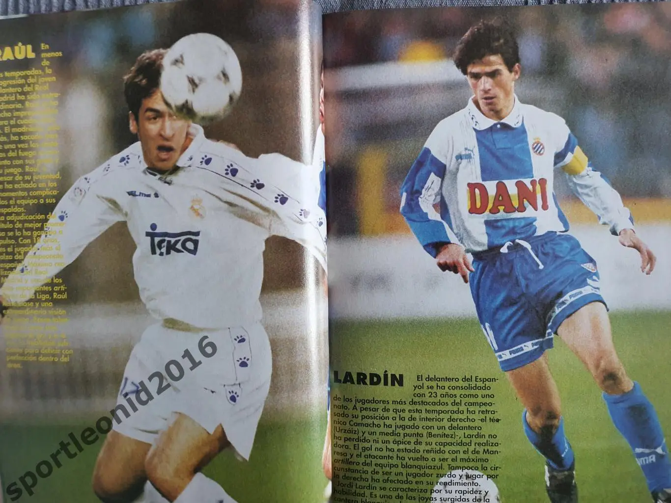 DON BALON La Liga-95/96 Представление всех клубов . Постеры и отдельные фото .2 1