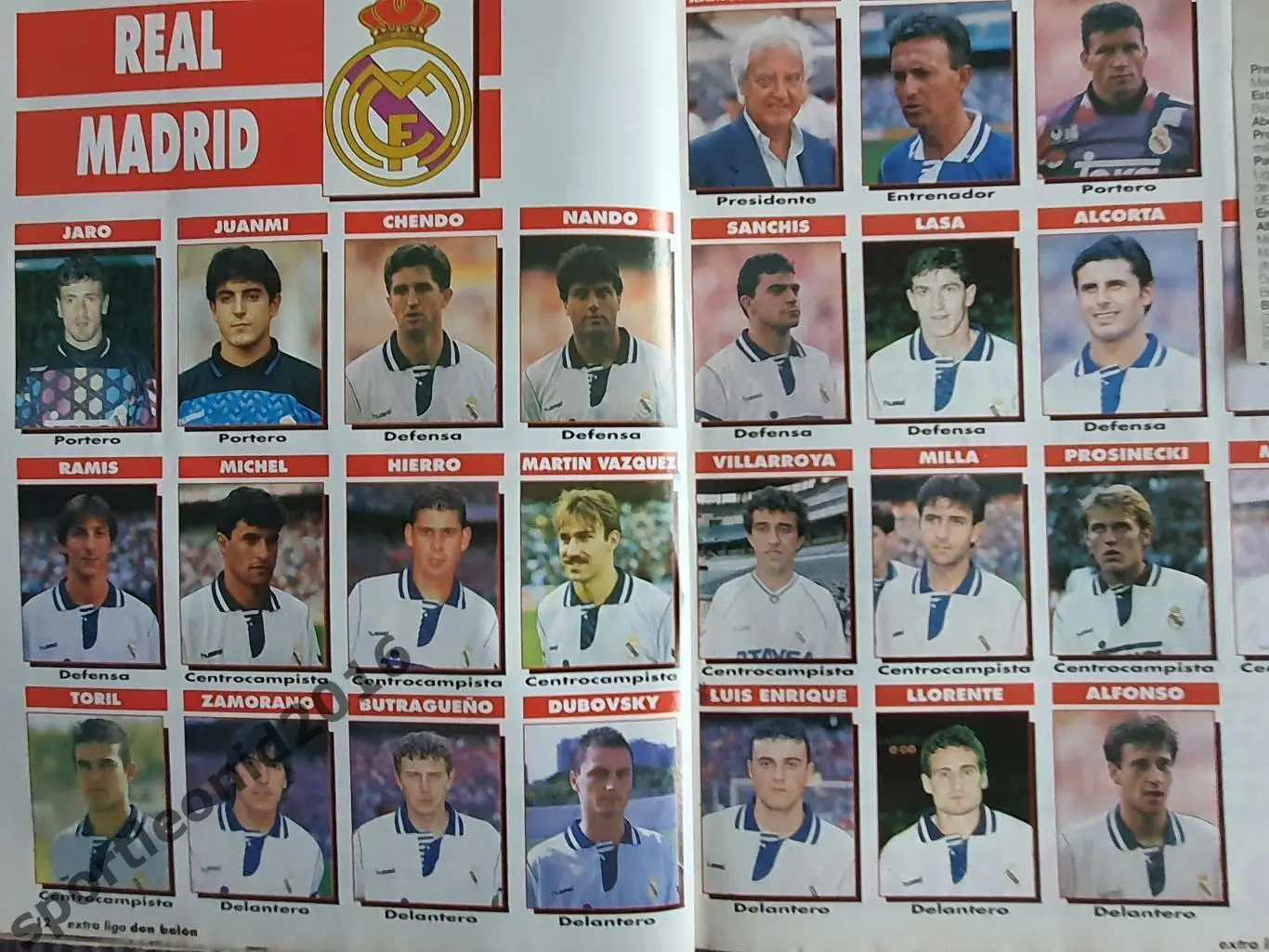 DON BALON La Liga-93/94 Представление всех клубов . Постеры и отдельные фото . 5