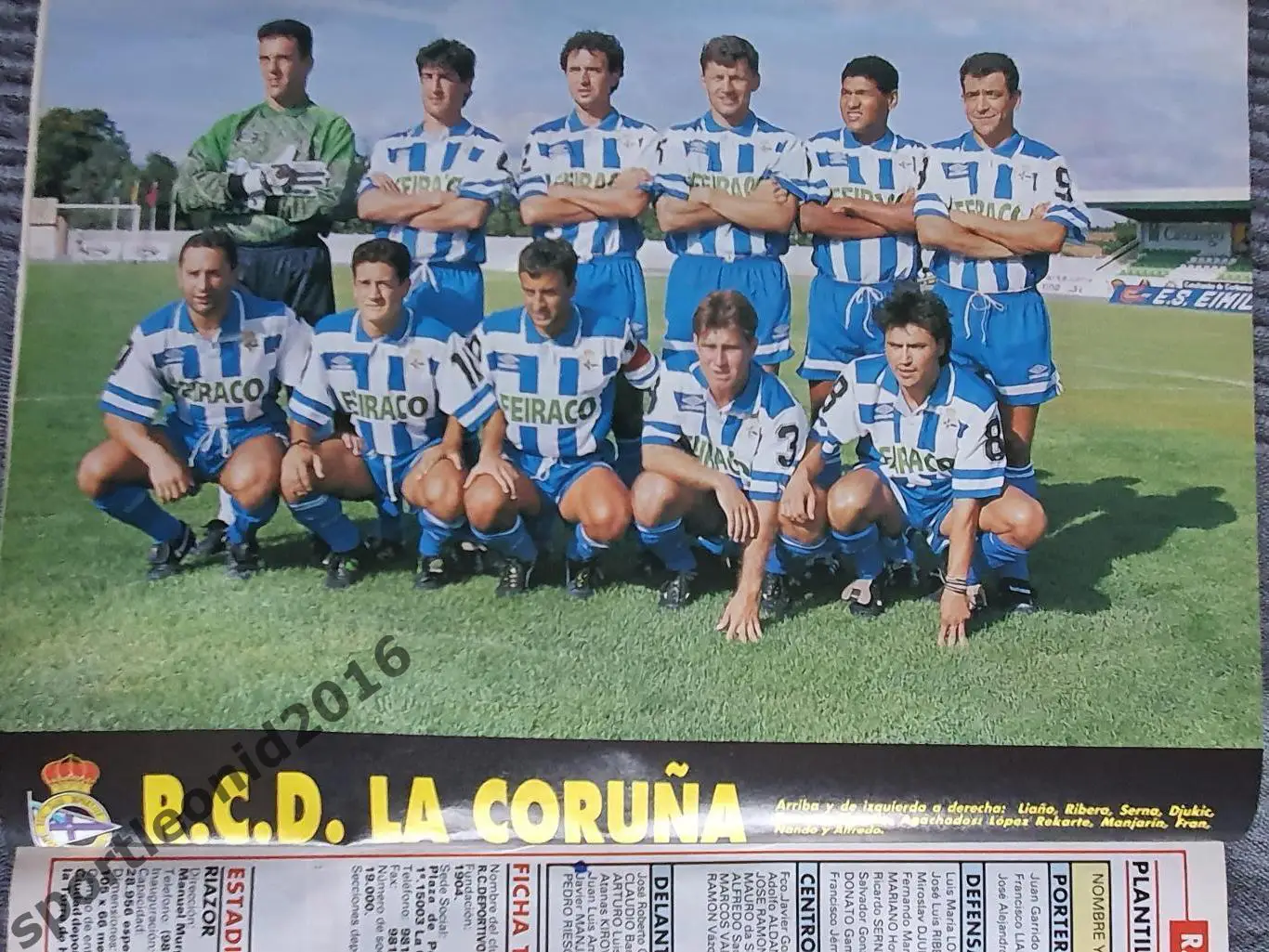 DON BALON La Liga-93/94 Представление всех клубов . Постеры и отдельные фото . 7