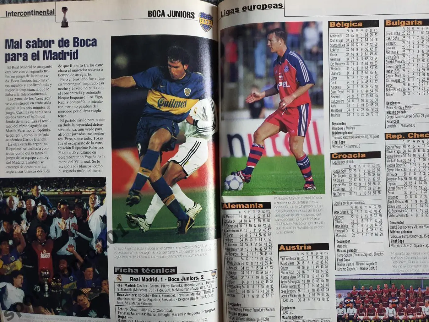 DON BALON La Liga-2000/01 Представление всех клубов . Постеры и отдельные фото . 6