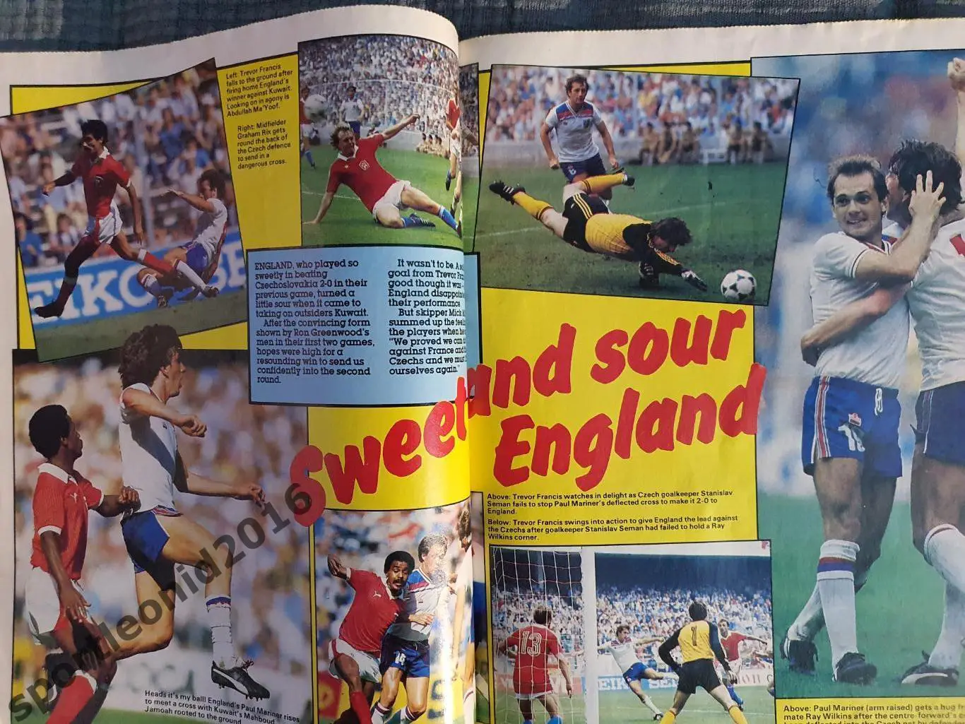 MATCH- 1981/82. 20 журналов .ЧМ-82.3 4