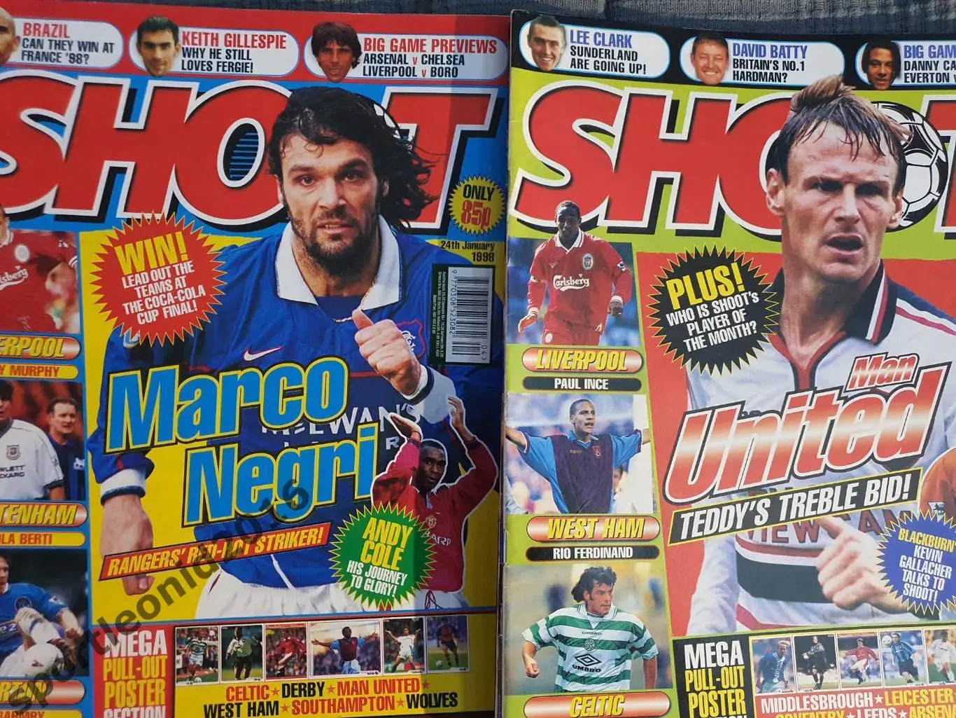 SHOOT 1996/98 8 журналов.1 1