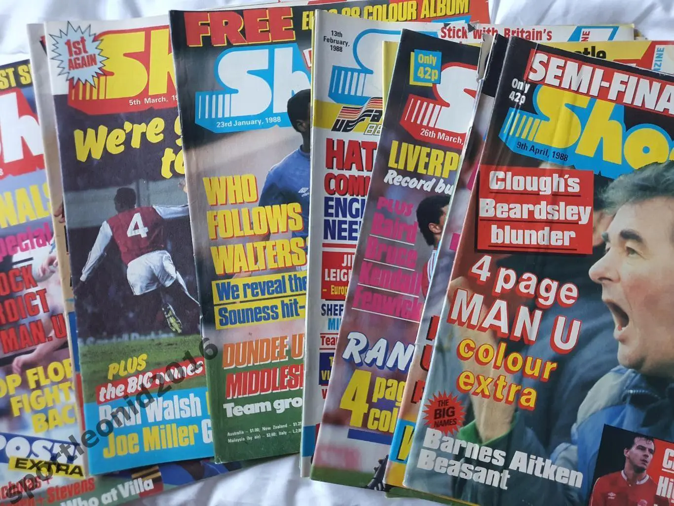 SHOOT- 1988. 13 журналов.2 2