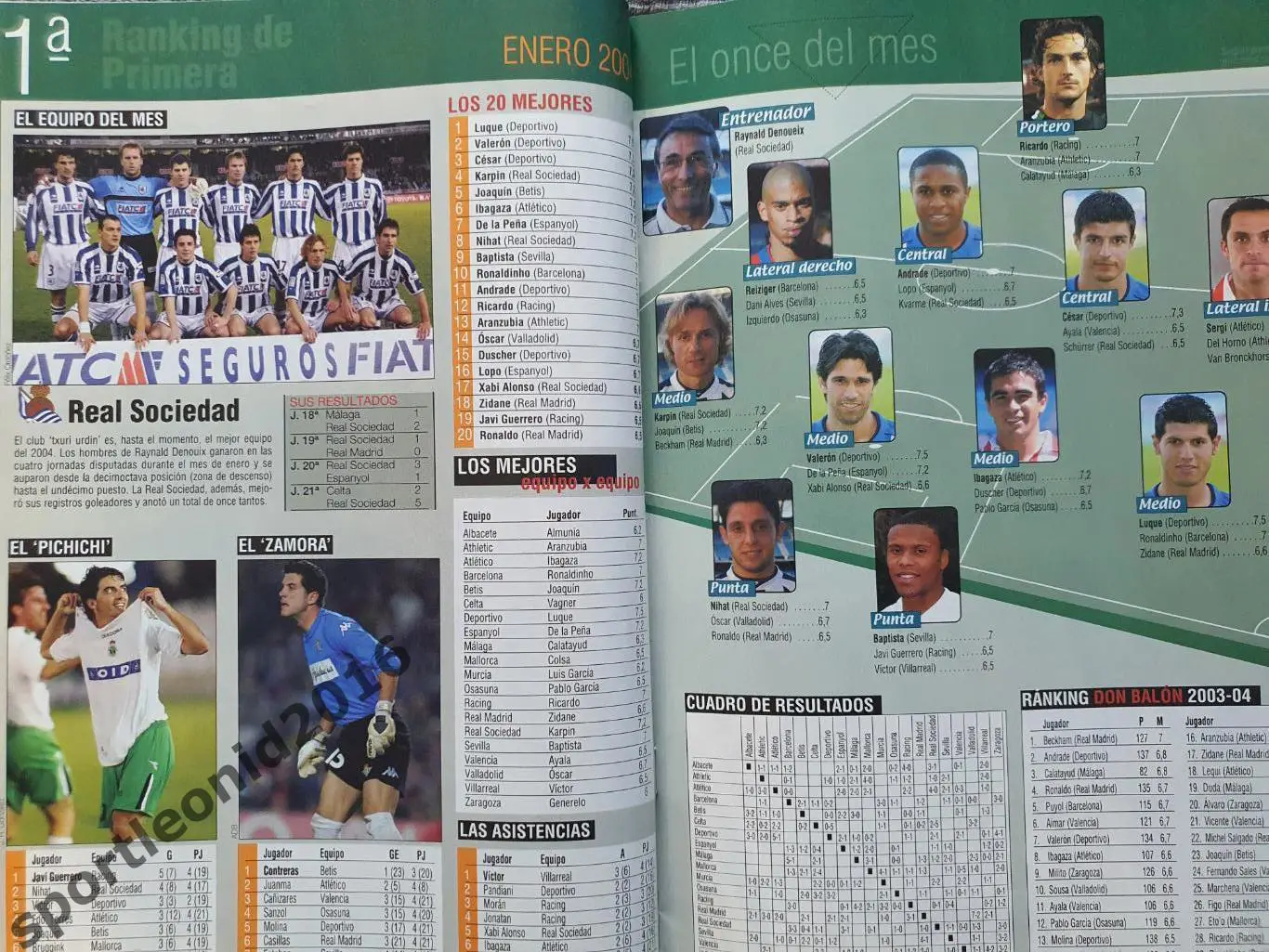 ДОН БАЛОН 2004 .Редкий.Постер Реал М. 3