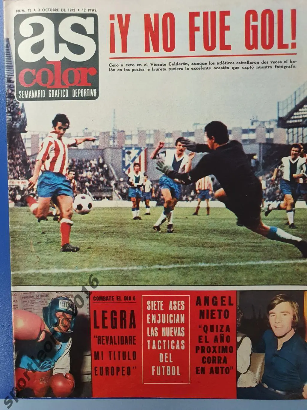 AS COLOR 1972. Раритет.Постер Луис Арагонес.