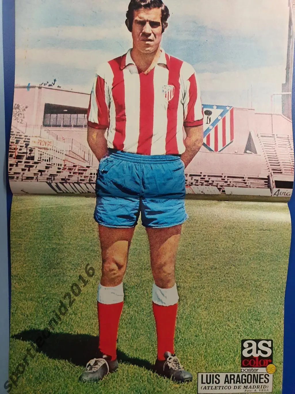 AS COLOR 1972. Раритет.Постер Луис Арагонес. 2