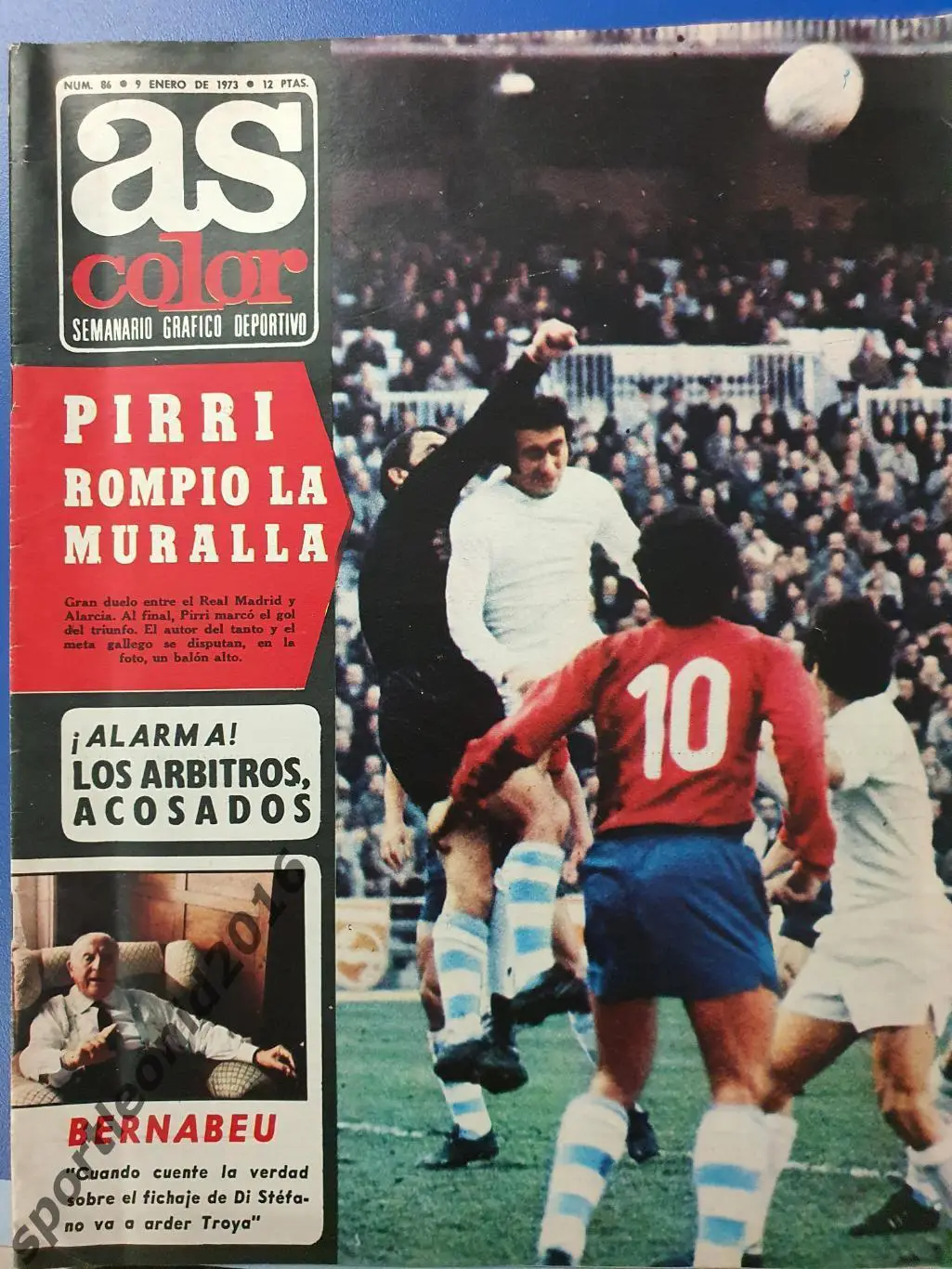 AS COLOR 1973. Раритет.Постер Бекенбауэр. 1