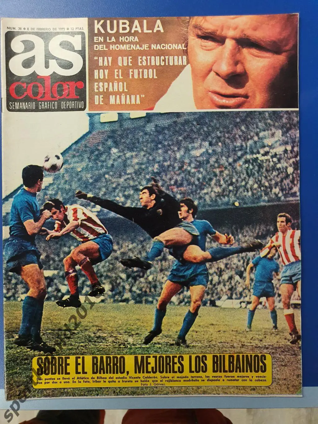 AS COLOR 1972. Раритет.Постер Кубала.