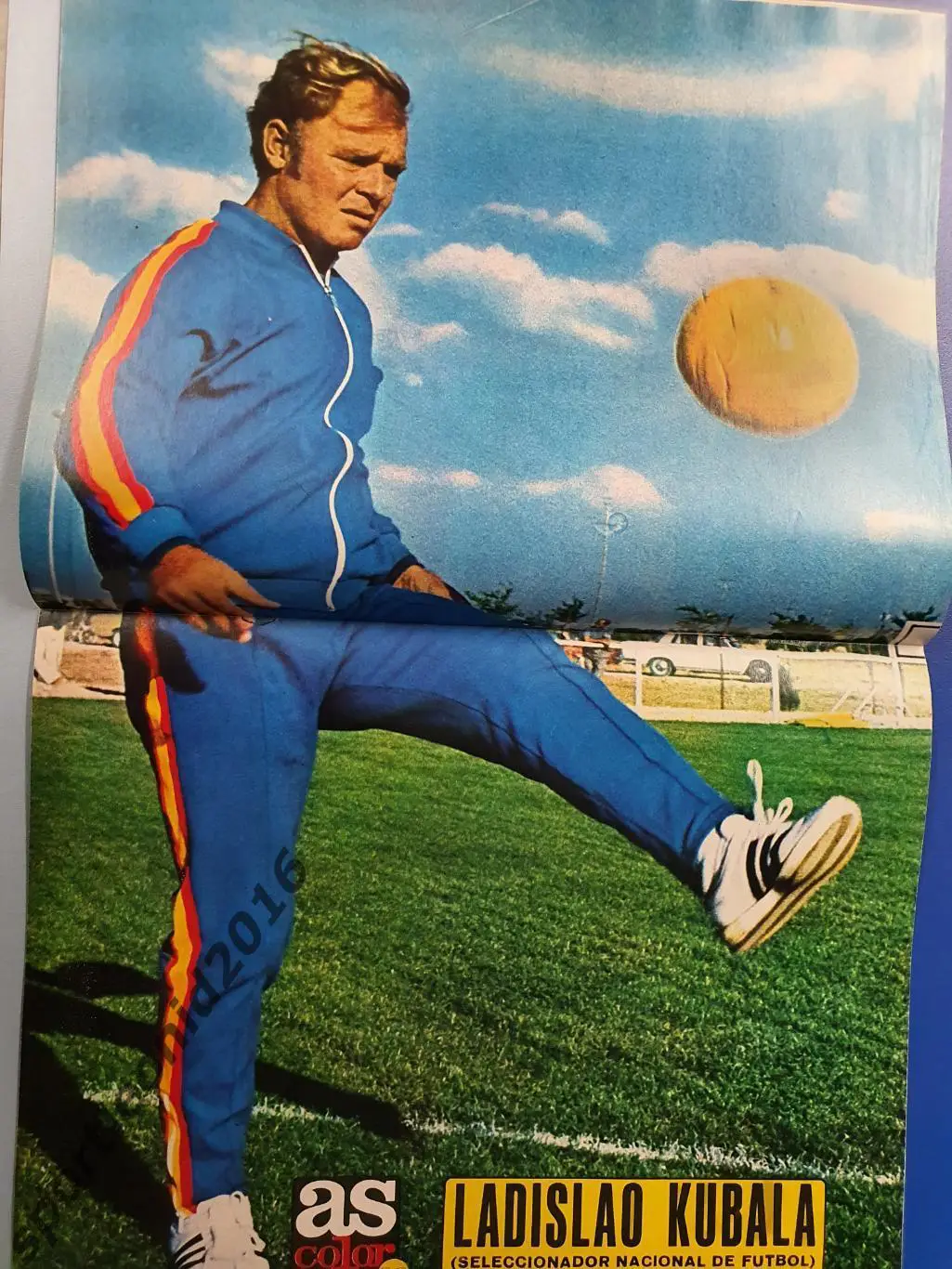 AS COLOR 1972. Раритет.Постер Кубала. 2