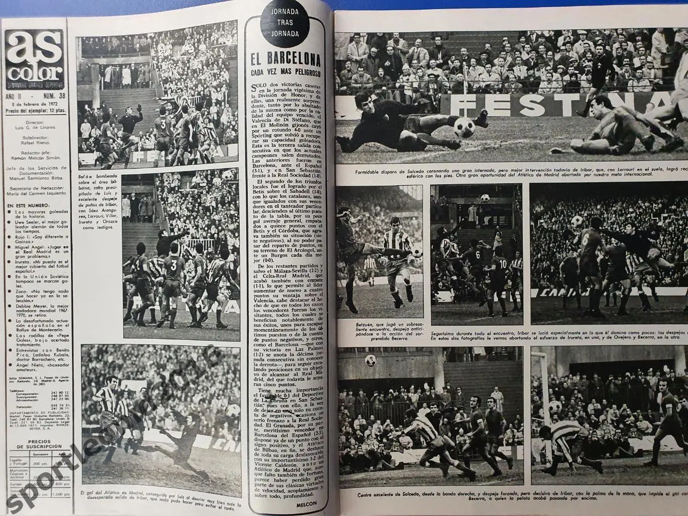 AS COLOR 1972. Раритет.Постер Кубала. 3