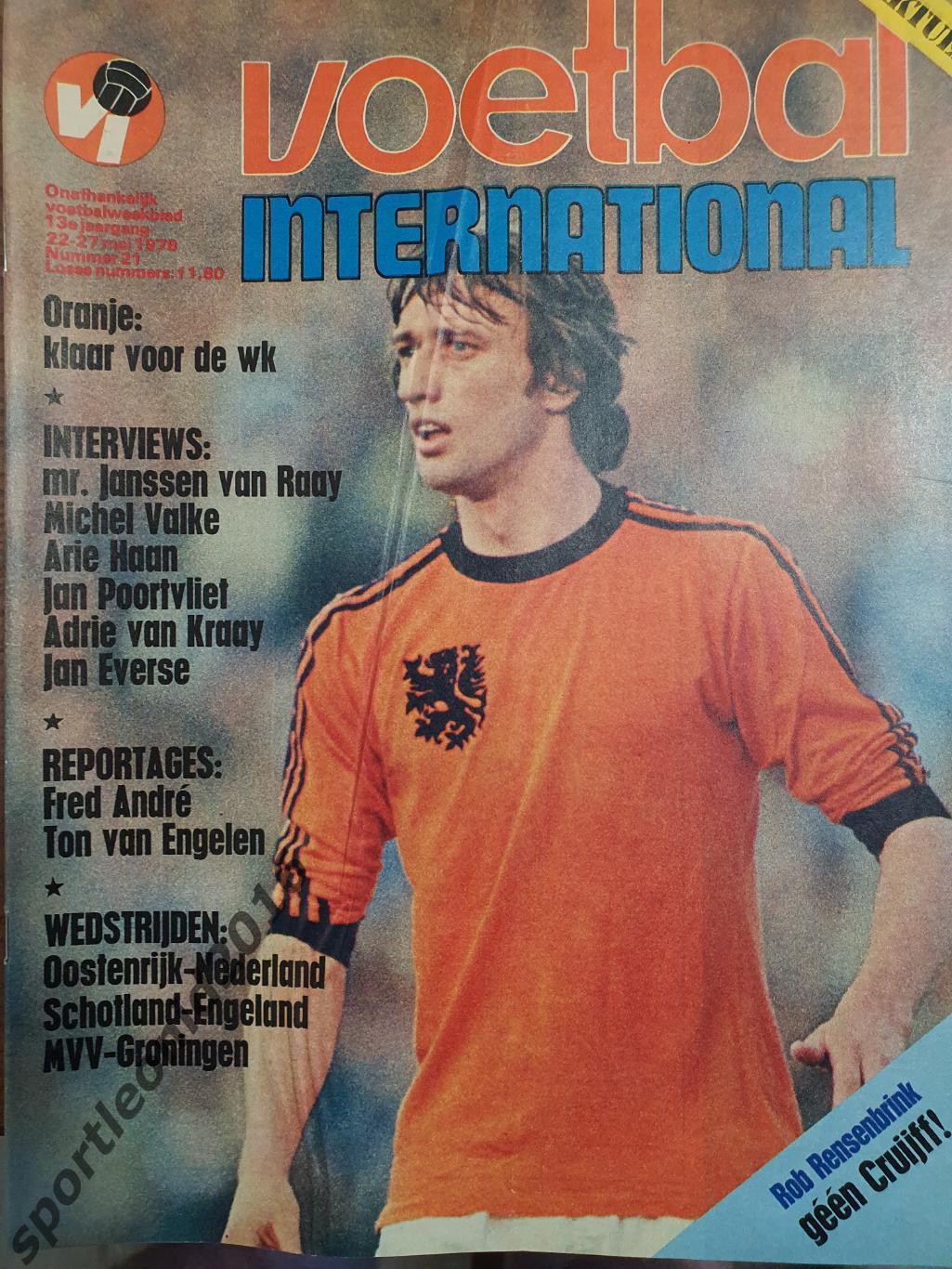 Voetbal International 1978 ЧМ-78 10 ТОП ВЫПУСКОВ.1 2