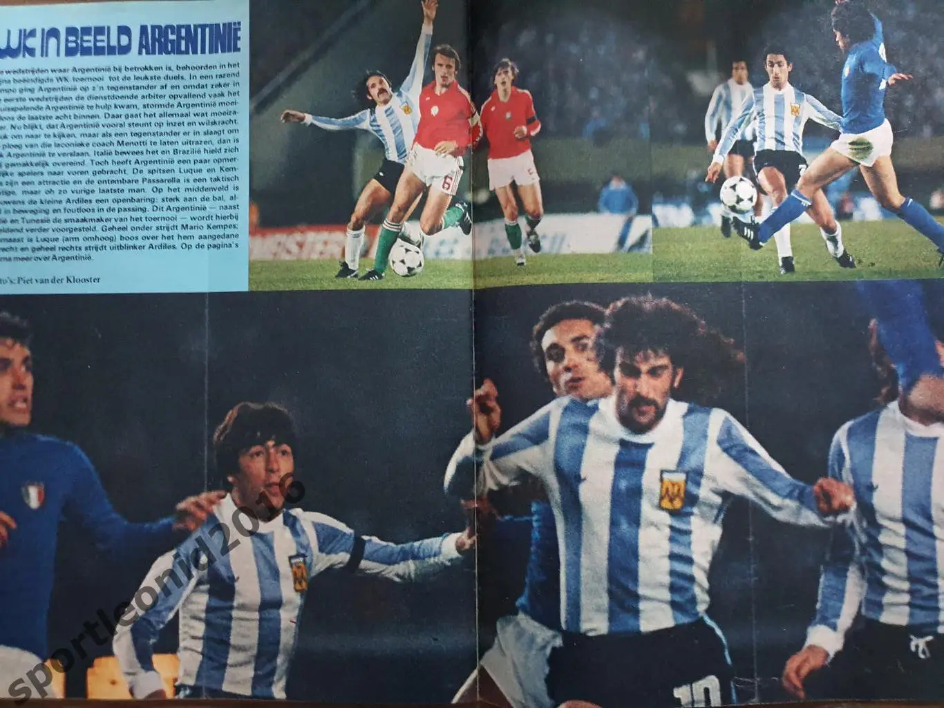 Voetbal International 1978 ЧМ-78 10 ТОП ВЫПУСКОВ.4 1