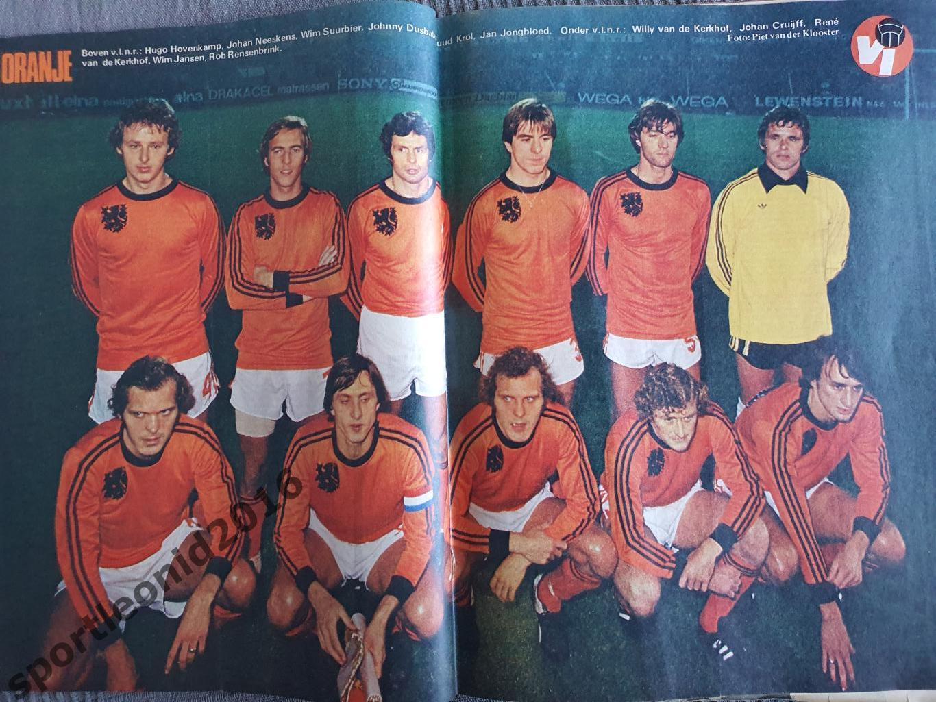 Voetbal International 1977 51 выпуск годовая подписка .1