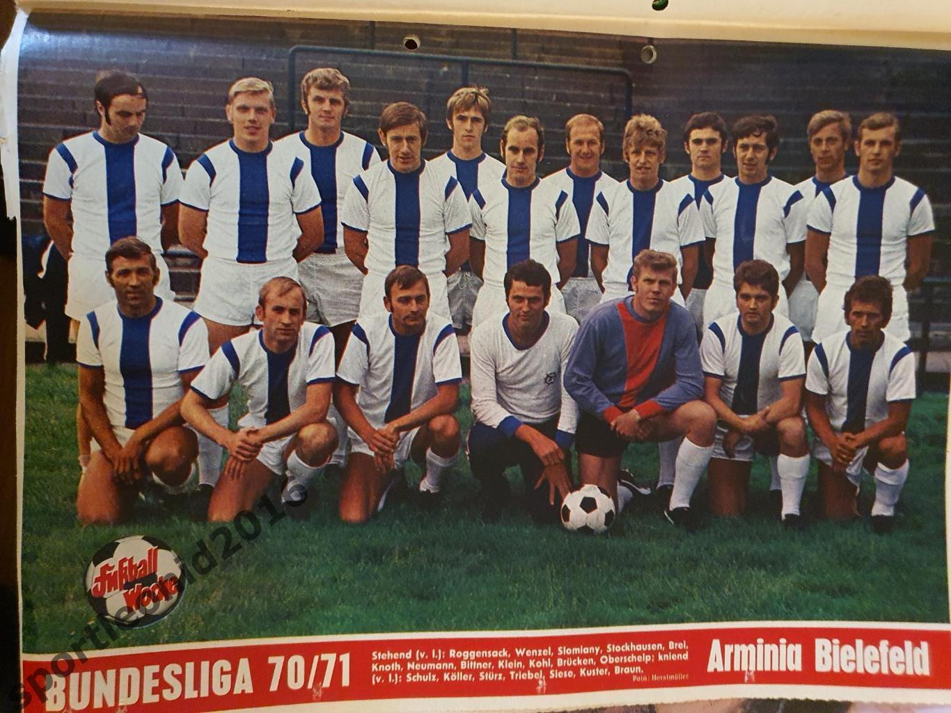 Fussball Woche-1970 .8 ТОП ВЫПУСКОВ. ВКЛЮЧАЯ ЧМ-70 +1.1 7