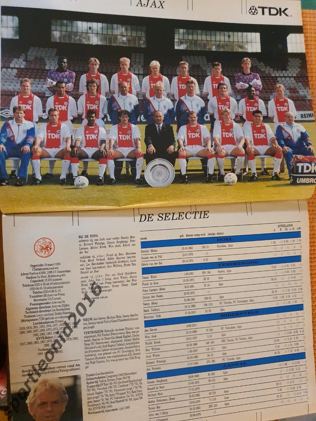 Voetbal International 1990 и 1989 годов выпуска.12 журналов.4