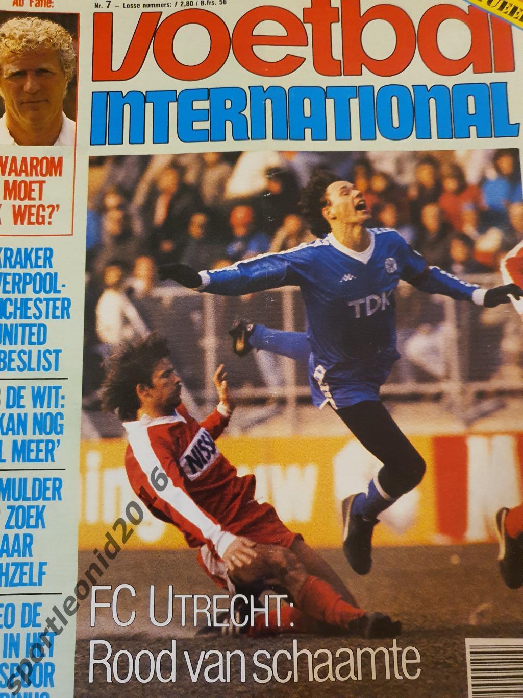 Voetbal International 1986.14 топ выпусков.В том числе итоговые к ЧМ-86.1 1