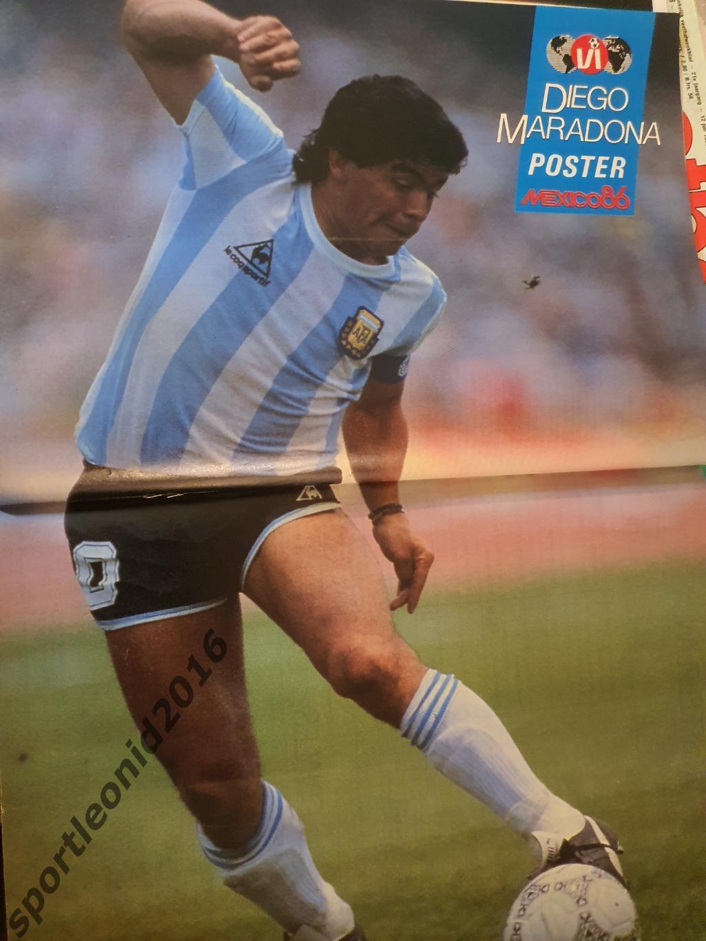 Voetbal International 1986.14 топ выпусков.В том числе итоговые к ЧМ-86.1 7