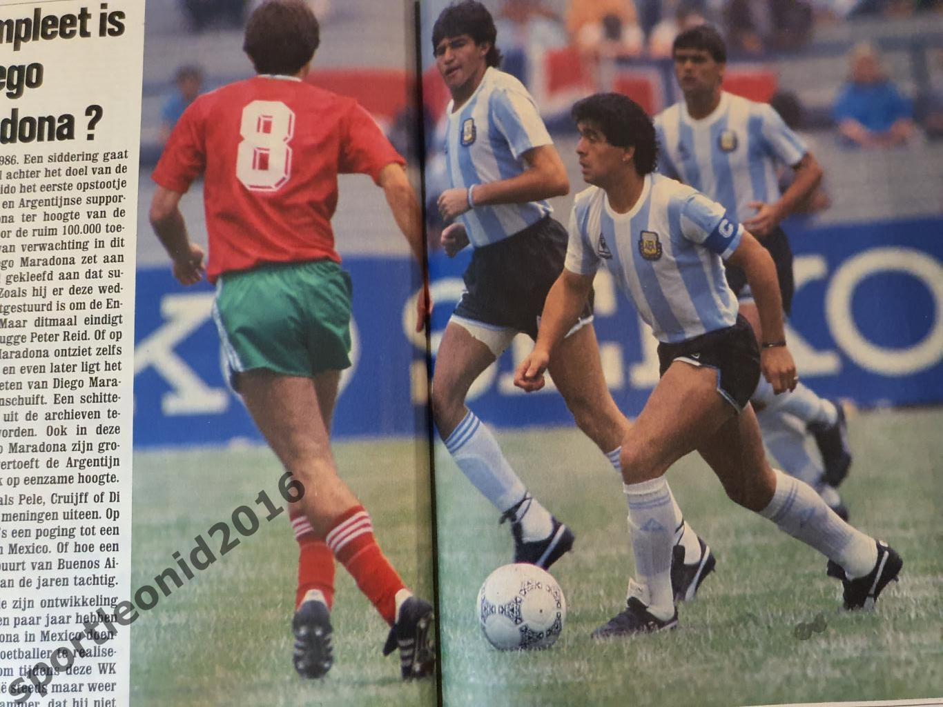 Voetbal International 1986.14 топ выпусков.В том числе итоговые к ЧМ-86.3 4