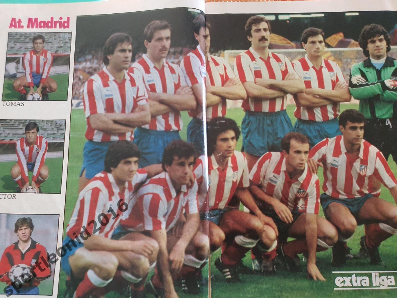 DON BALON EXTRA La Liga-83/84 Представление всех клубов . Постеры. 6