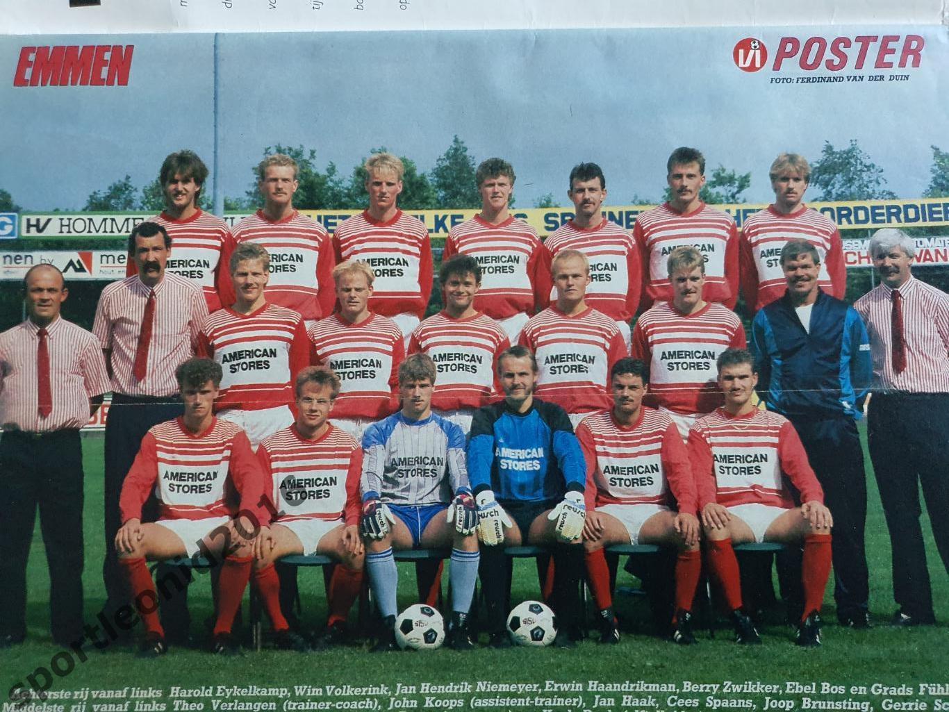Voetbal International 1988.Годовая подписка.52 номера +4 спецвыпуска к Евро-88.1 2