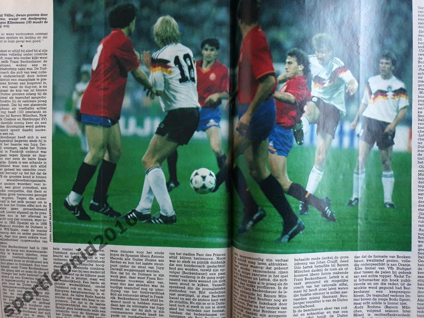 Voetbal International 1988.Годовая подписка.52 номера +4 спецвыпуска к Евро-88.9 1