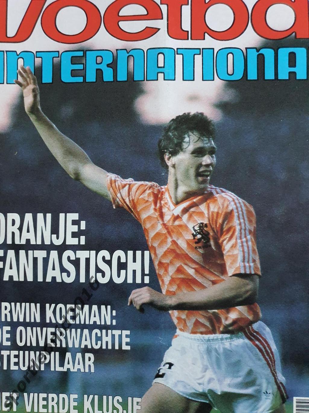 Voetbal International 1988.Годовая подписка.52 номера +4 спецвыпуска к Евро-88.9 4