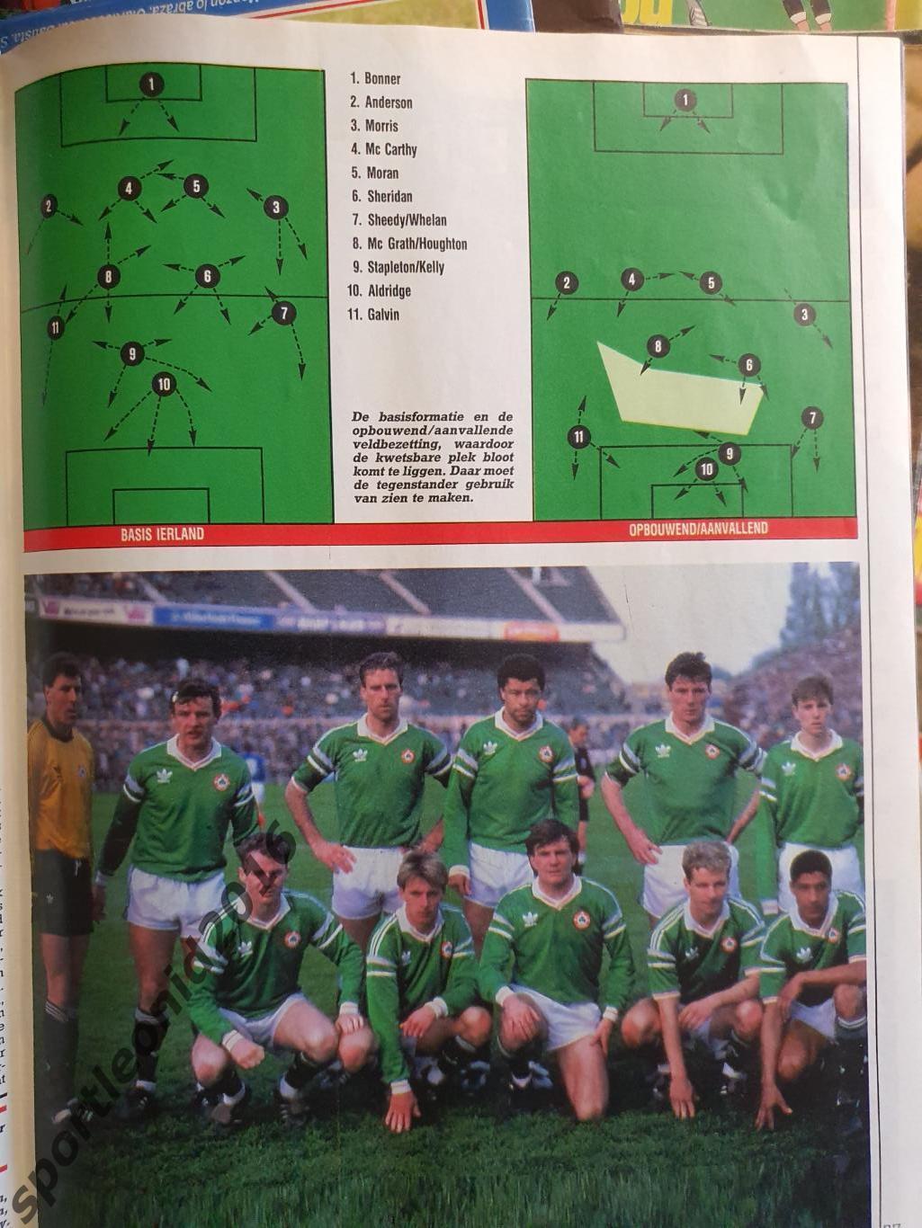 Voetbal International 1988.Годовая подписка.52 номера+4 спецвыпуска к Евро-88.10 1