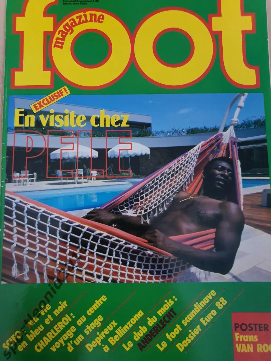 СУПЕР ЛОТ БЕЛЬГИЙСКОГО FOOT 3 ТОП ВЫПУСКА 1988.2