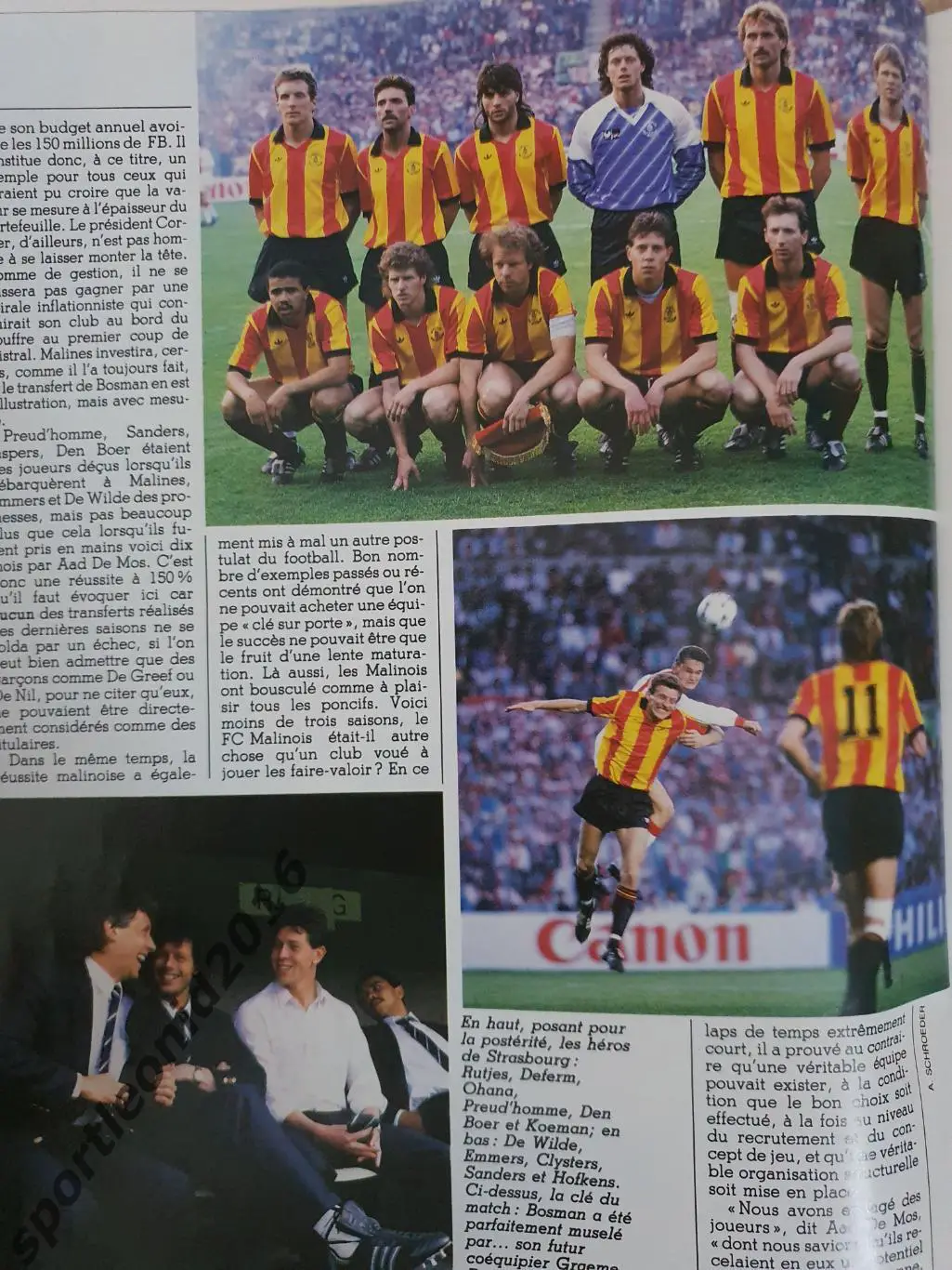 СУПЕР ЛОТ БЕЛЬГИЙСКОГО FOOT 3 ТОП ВЫПУСКА 1988.2 7