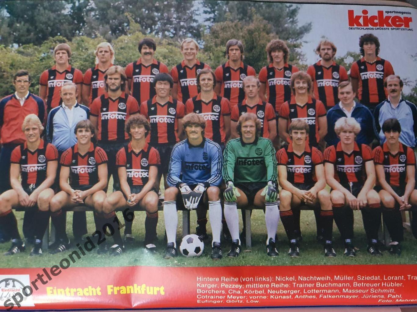 KICKER SONDERHEFT 1981/82. 38 ПОСТЕРОВ! 7