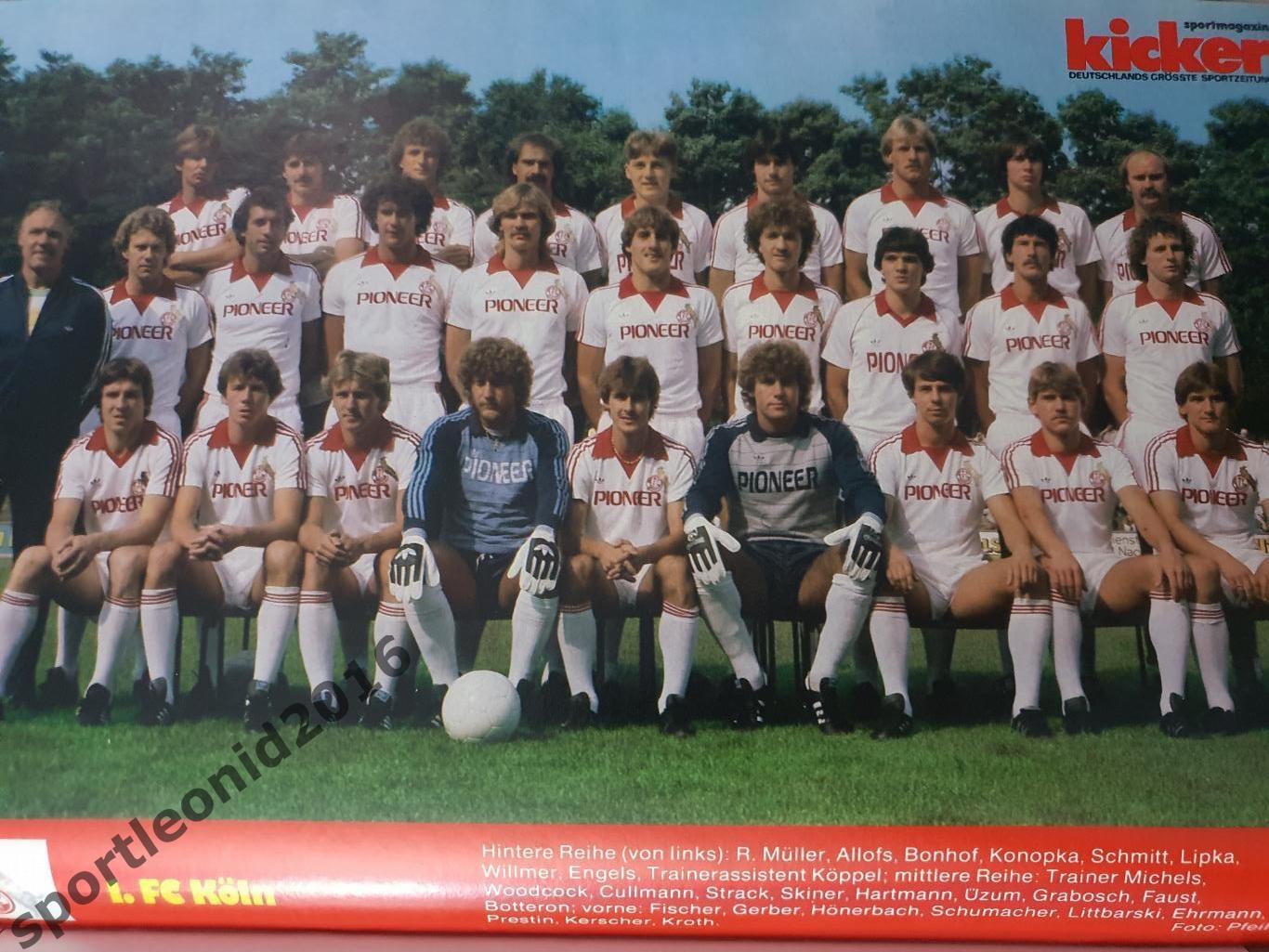 KICKER SONDERHEFT 1981/82. 38 ПОСТЕРОВ! 2