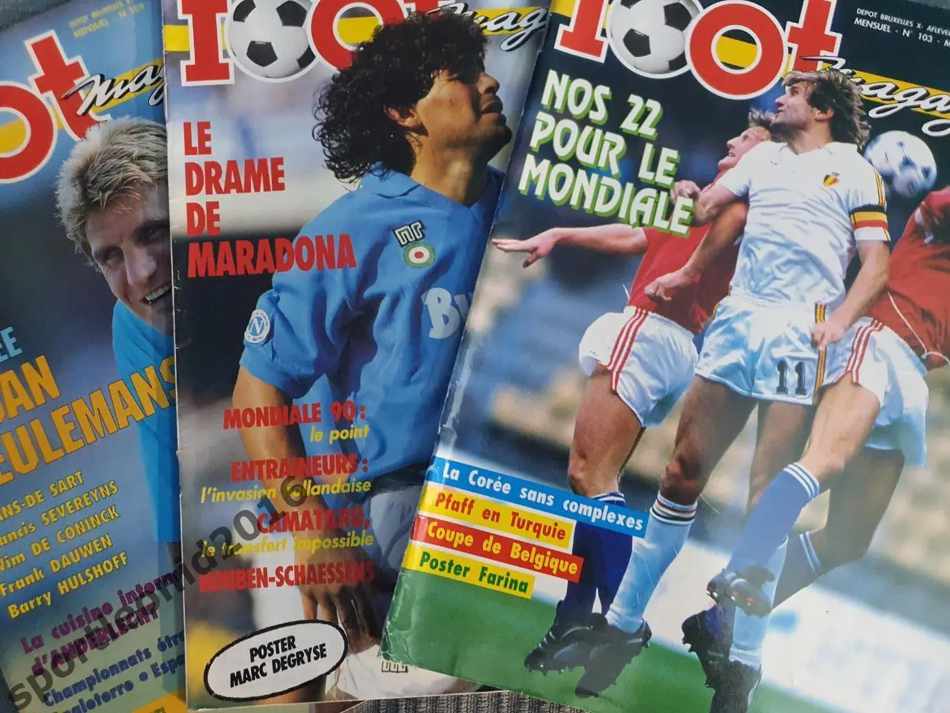 3 ТОП ВЫПУСКА БЕЛЬГИЙСКОГО FOOT 1989/90 .1