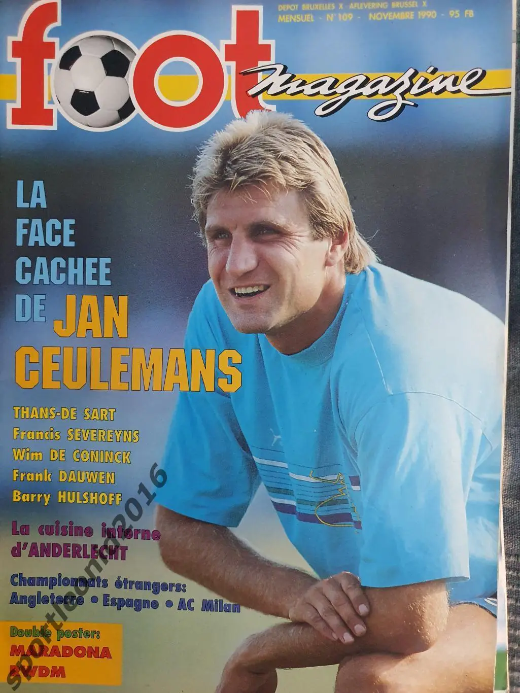 3 ТОП ВЫПУСКА БЕЛЬГИЙСКОГО FOOT 1989/90 .1 2