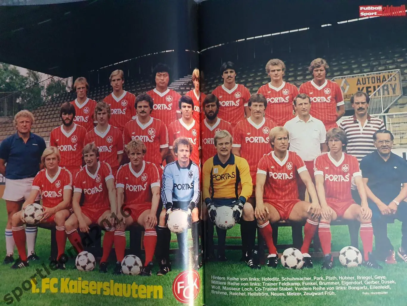 Fussball Woche Sonderheft-81/82 .1 3
