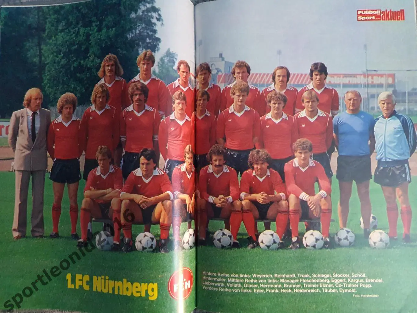 Fussball Woche Sonderheft-81/82 .1 6