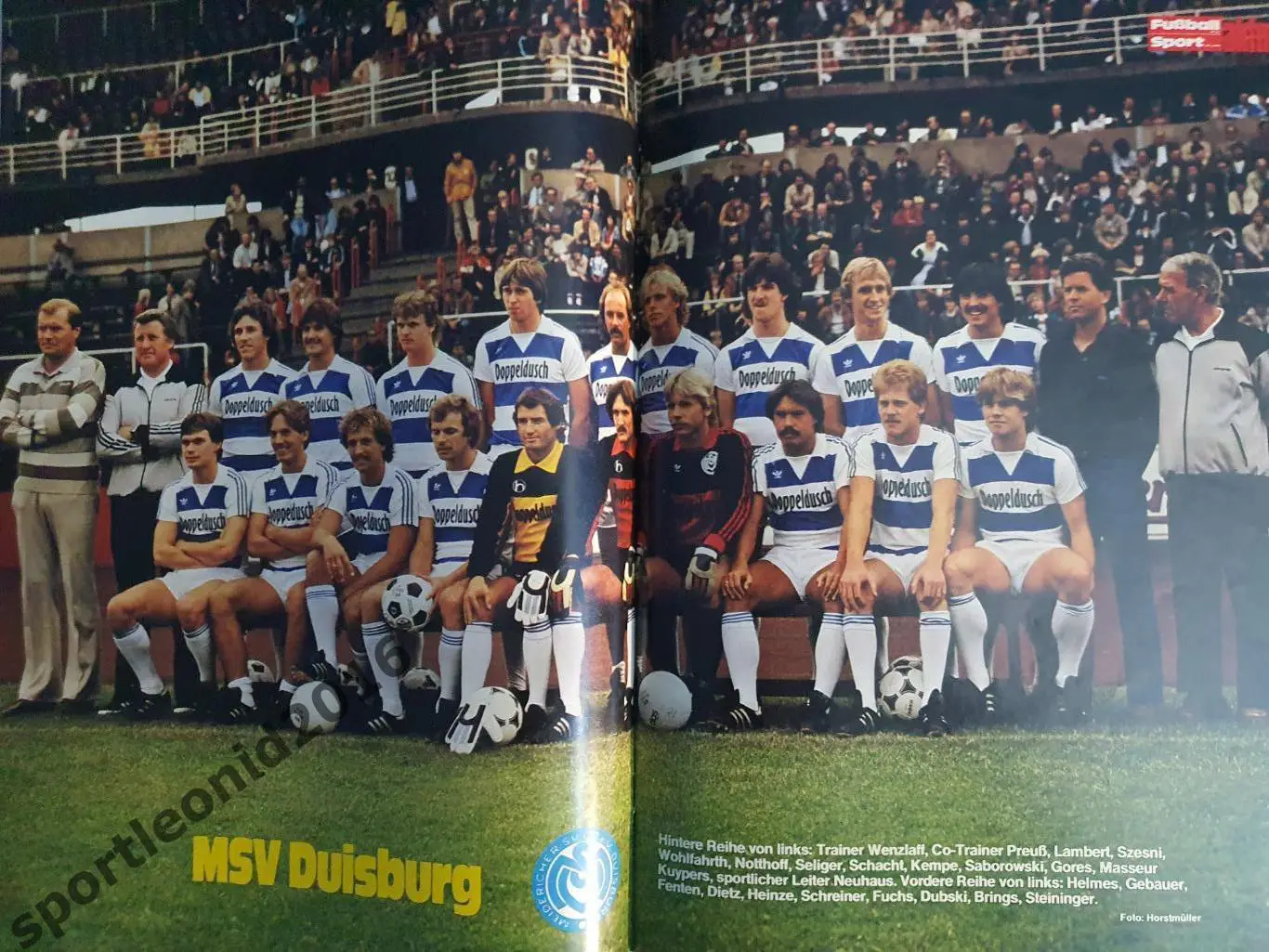 Fussball Woche Sonderheft-81/82 .1 7