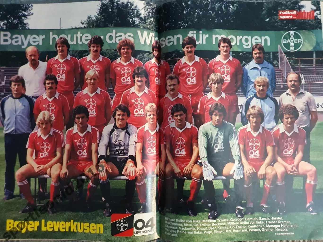 Fussball Woche Sonderheft-81/82 .1 2