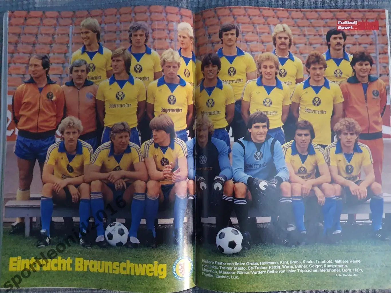 Fussball Woche Sonderheft-81/82 .1 5