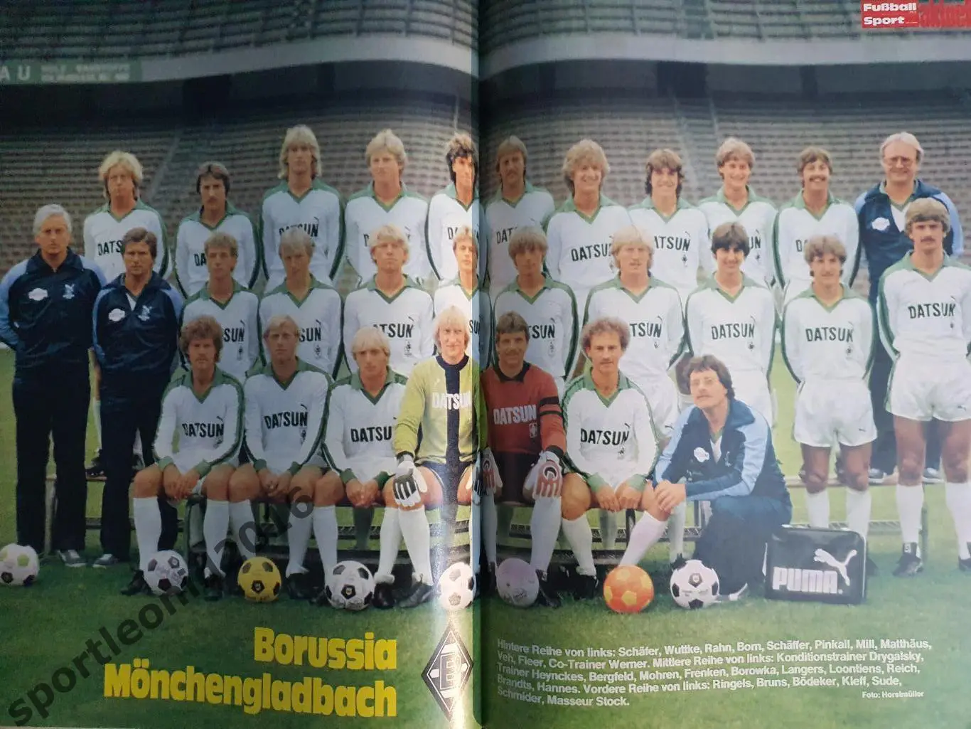 Fussball Woche Sonderheft-81/82 .1 6
