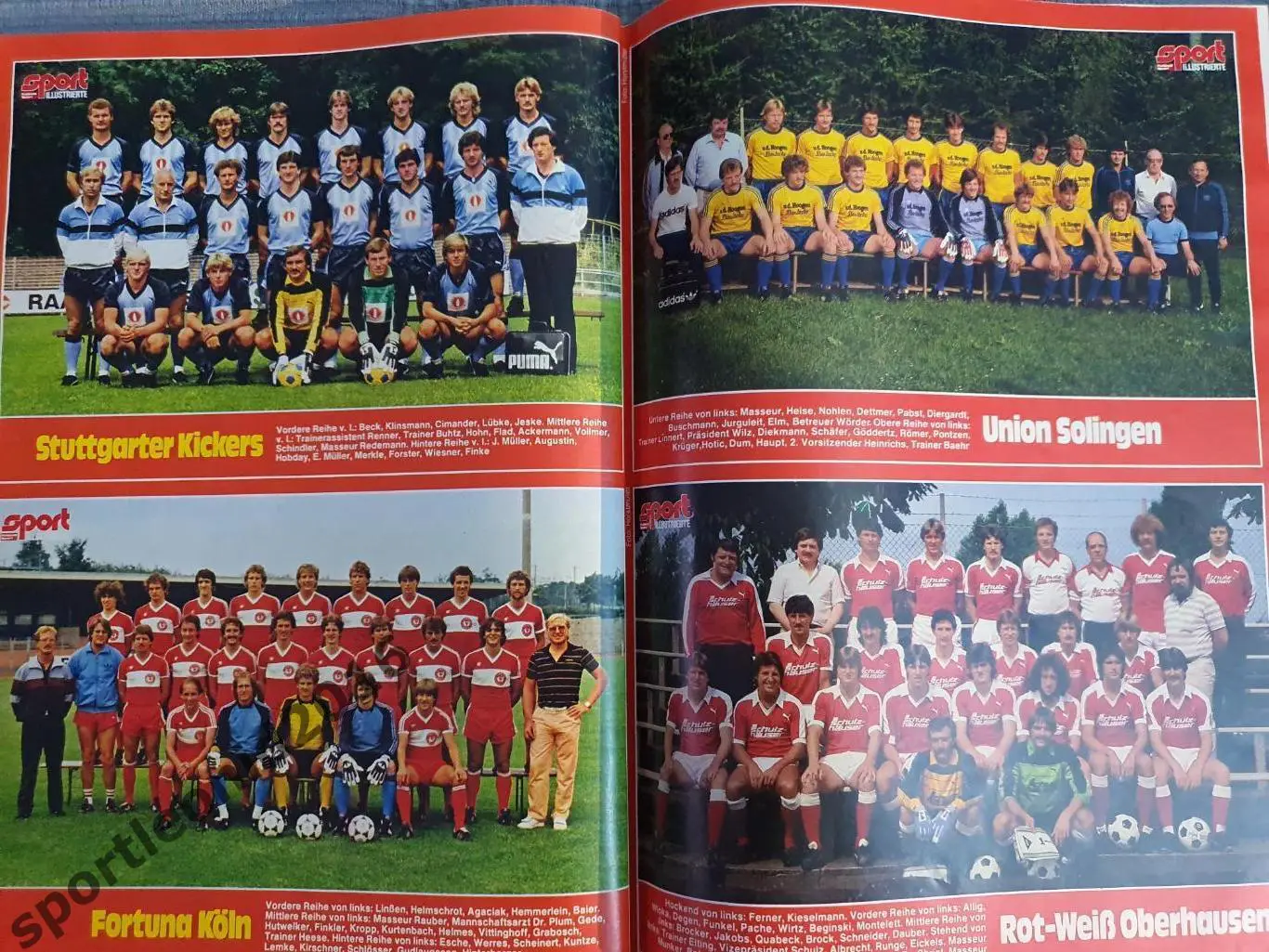 Fussball Woche Sonderheft-83/84 .2 7