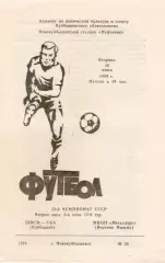 ШВСМ - СКА Куйбышев/Самара - МЦОП МЕТАЛЛУРГ Верхняя Пышма 20.06.1989