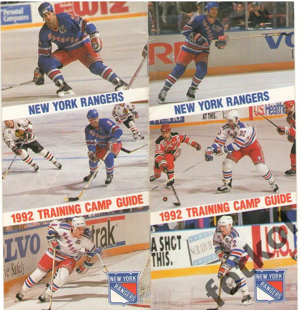 НЬЮ - ЙОРК РЕЙНДЖЕРС/New York Rangers Сезон 1992/1993