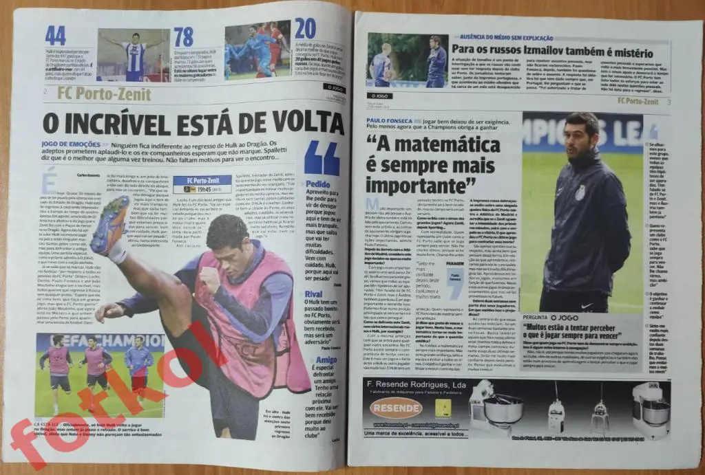 ПОРТО Португалия - ЗЕНИТ С- Петербург 22.10.2013 Лига ЧЕМПИОНОВ 1