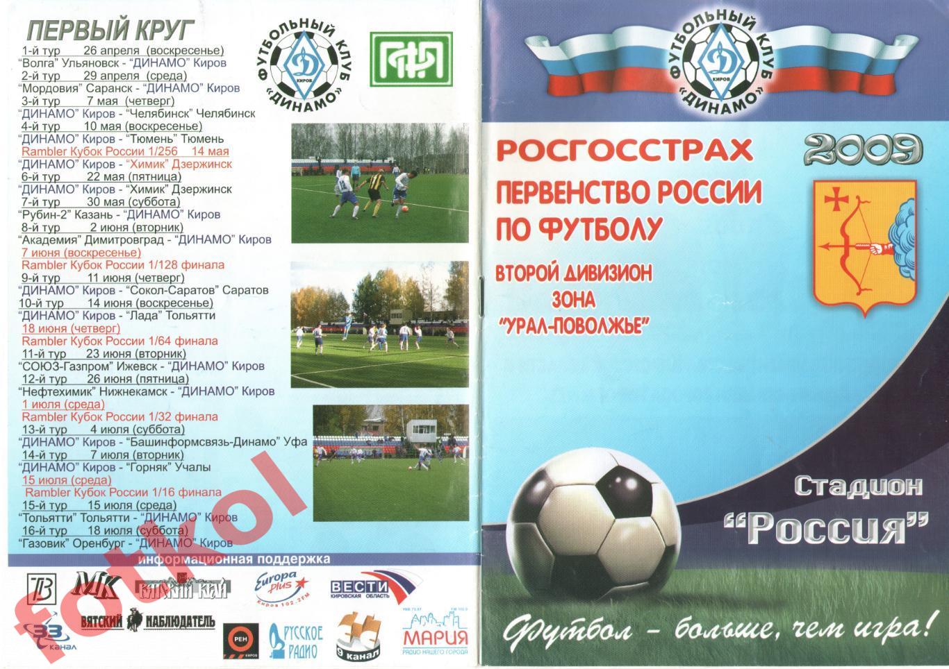 ФК ДИНАМО Киров - ФК ЧЕЛЯБИНСК 07.05.2009