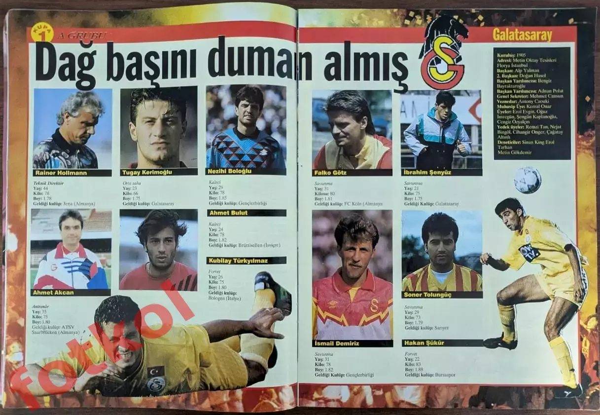 ГАЛАТАСАРАЙ Турция - СПАРТАК Москва 1993/1994 ЛИГА ЧЕМПИОНОВ - СПЕЦВЫПУСК 2