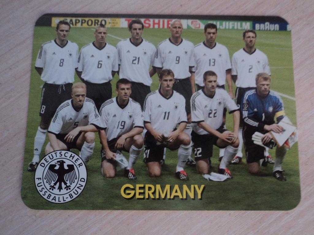 календарик сборная Германии 2003