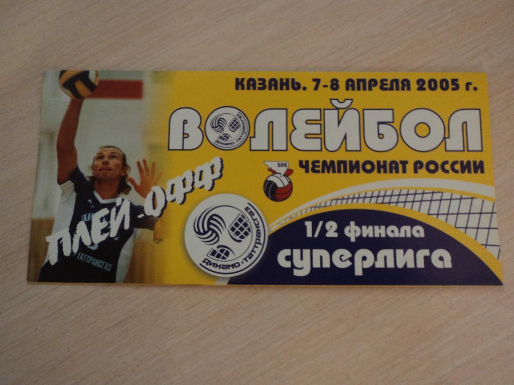 Динамо Казань-Локомотив-Белогорье Белгород 7-8.04.2005