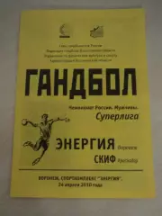 Энергия Воронеж-СКИФ Краснодар 24.04.2010
